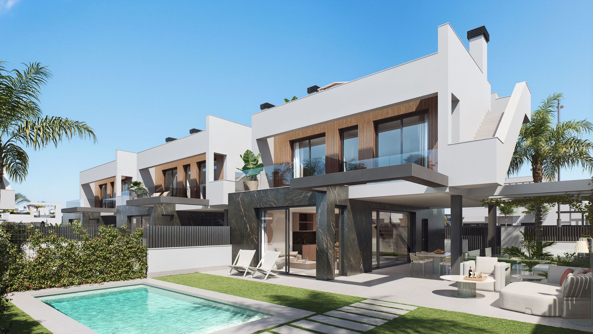 Nieuwbouw  - semi-detached - Santa Rosalía