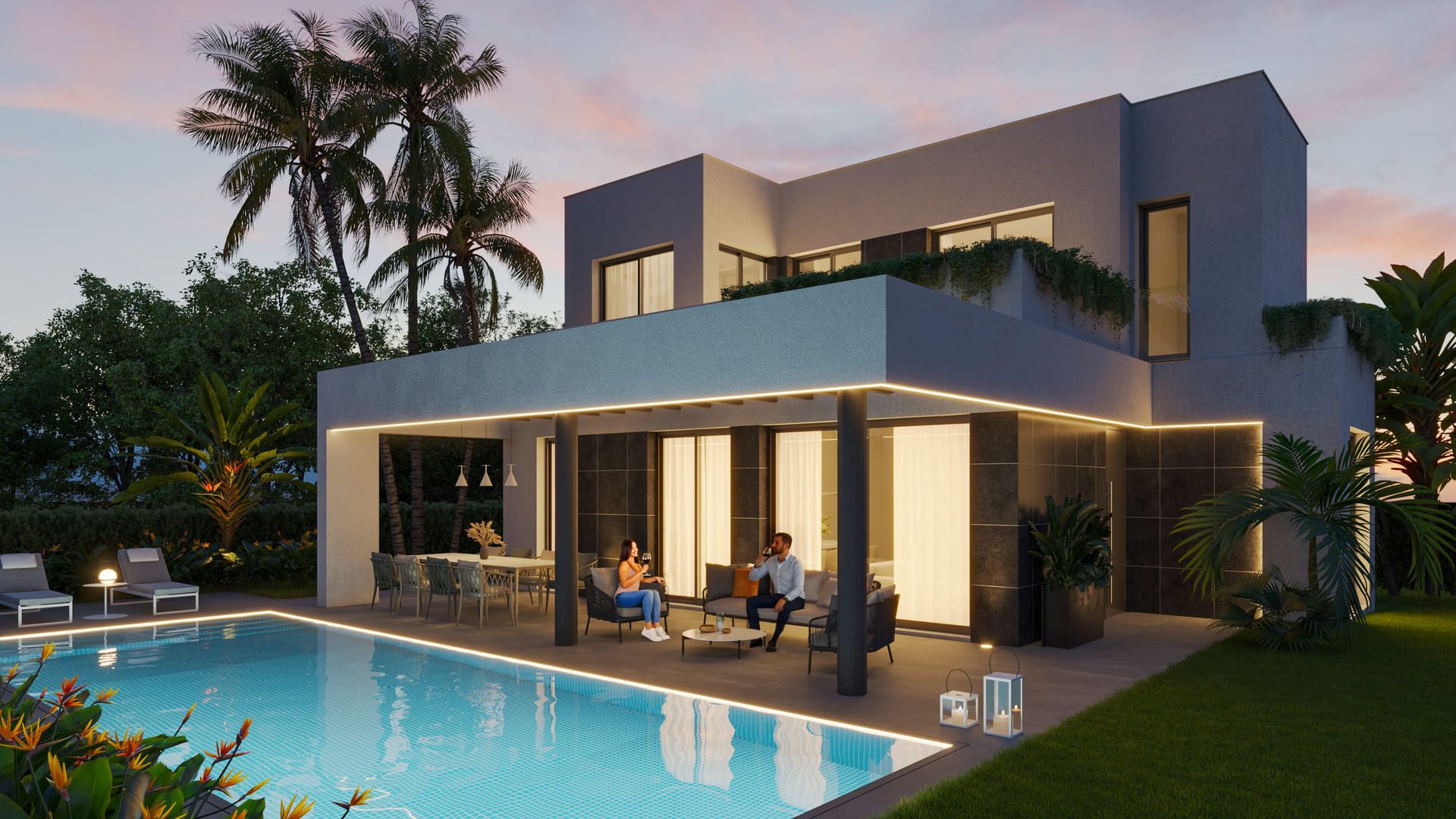Nueva construcción  - semi-detached - Finestrat