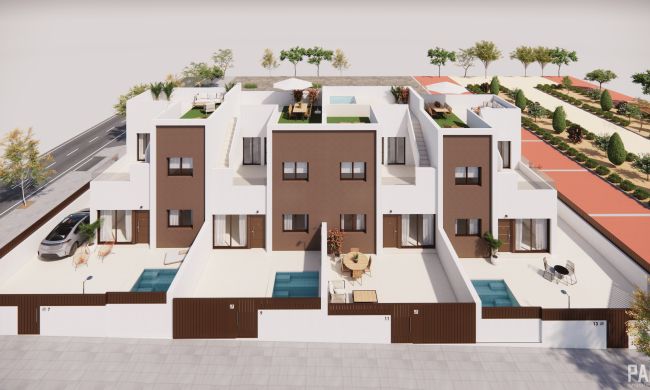 terraced - New Build - Pilar de la Horadada - Pilar de la Horadada