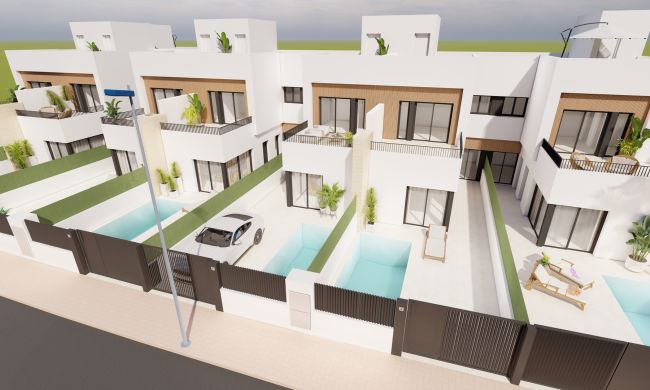 terraced - Nouvelle construction - San Javier - HH-39491