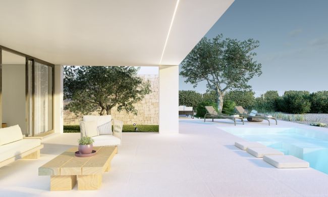 Villas - Nueva construcción  - Fuente Alamo - Fuente Alamo