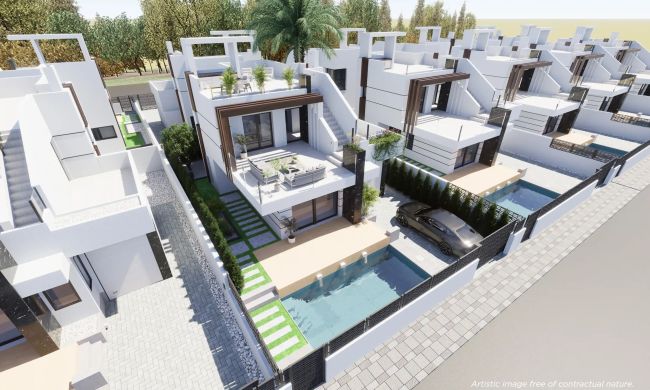 Villas - Nueva construcción  - Los Alcázares - Los Alcázares